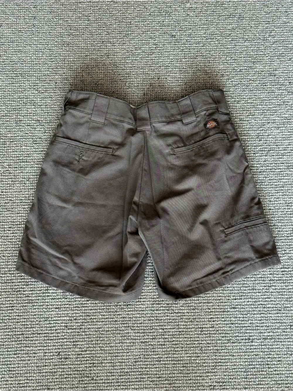 Dickies Flex Men's Grey Chino Shorts Relaxed Fit Size 30 Dress Pants